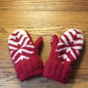 Home made sweater mittens